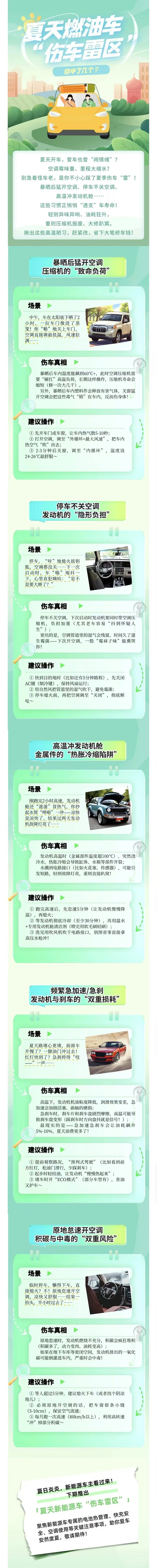19.夏天燃油車“傷車?yán)讌^(qū)”，你中了幾個(gè)？