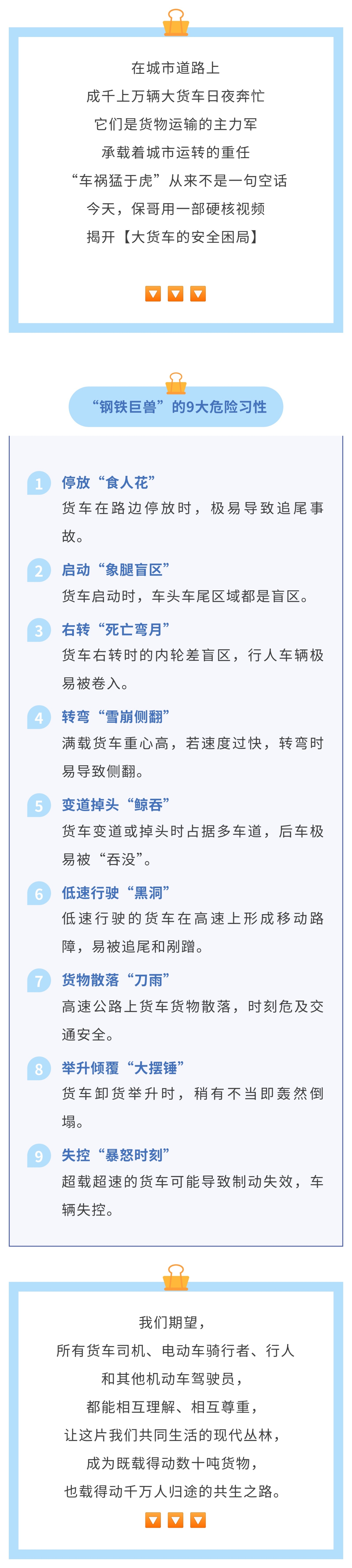 金融消保丨行人與司機(jī)必知的大貨車(chē)避險(xiǎn)技巧，筑牢生命安全防線